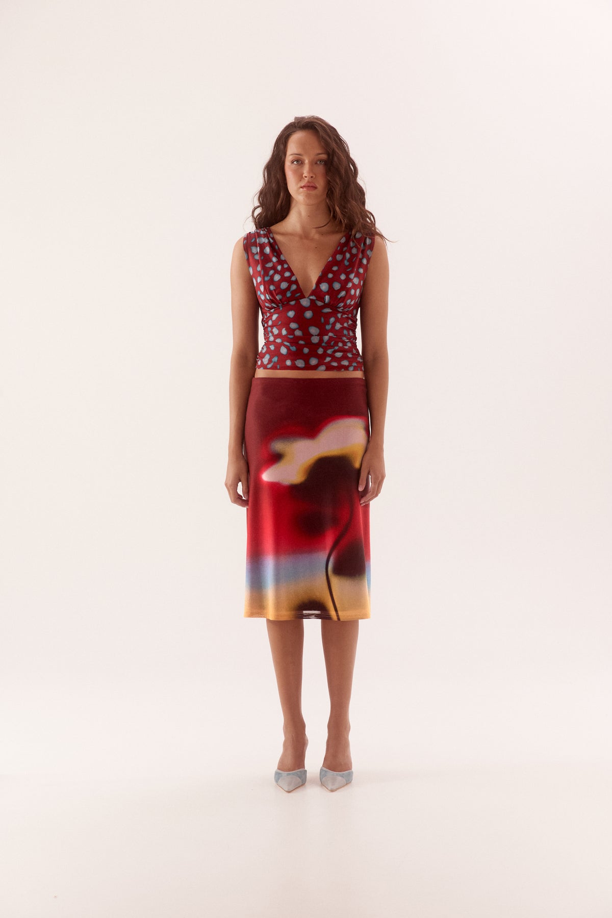 Pre Order MARCH - Atley Top - Russet Spot