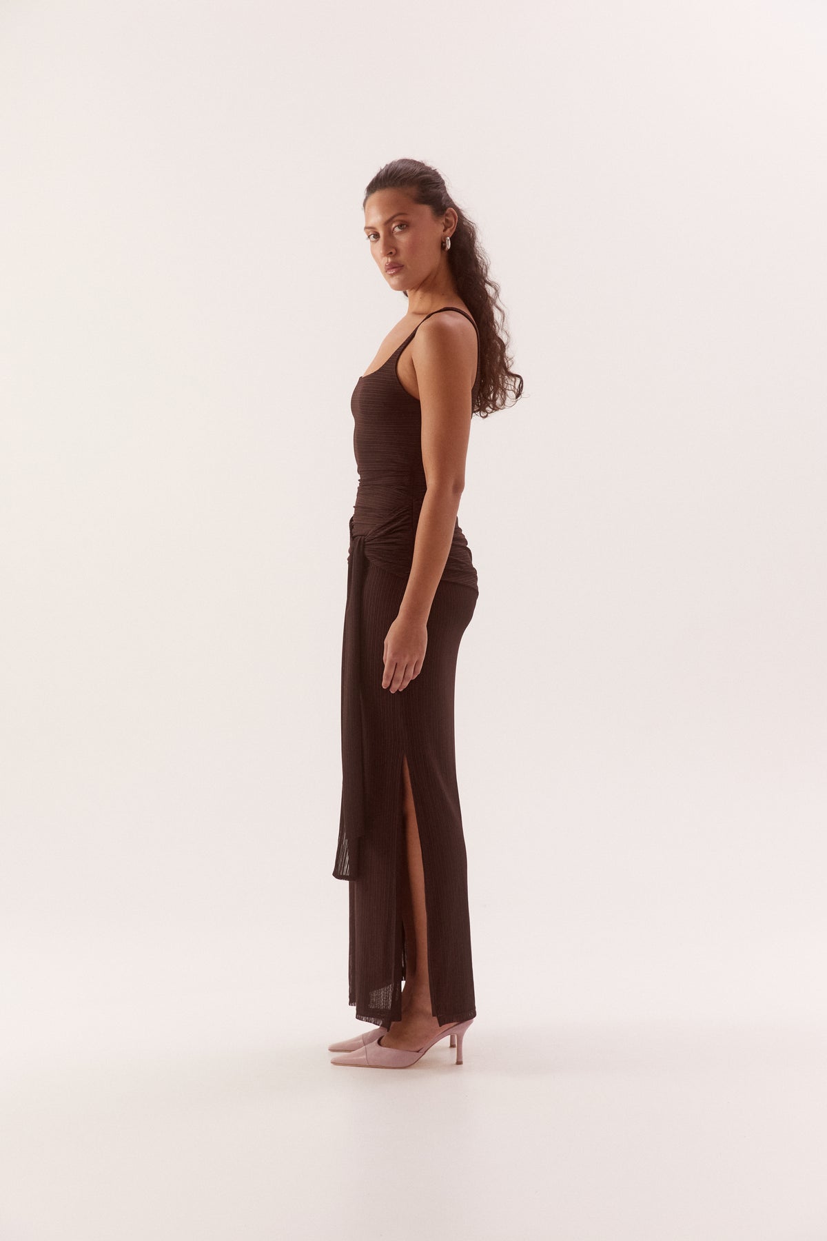 Pre Order MARCH - Larni Dress - Chocolate