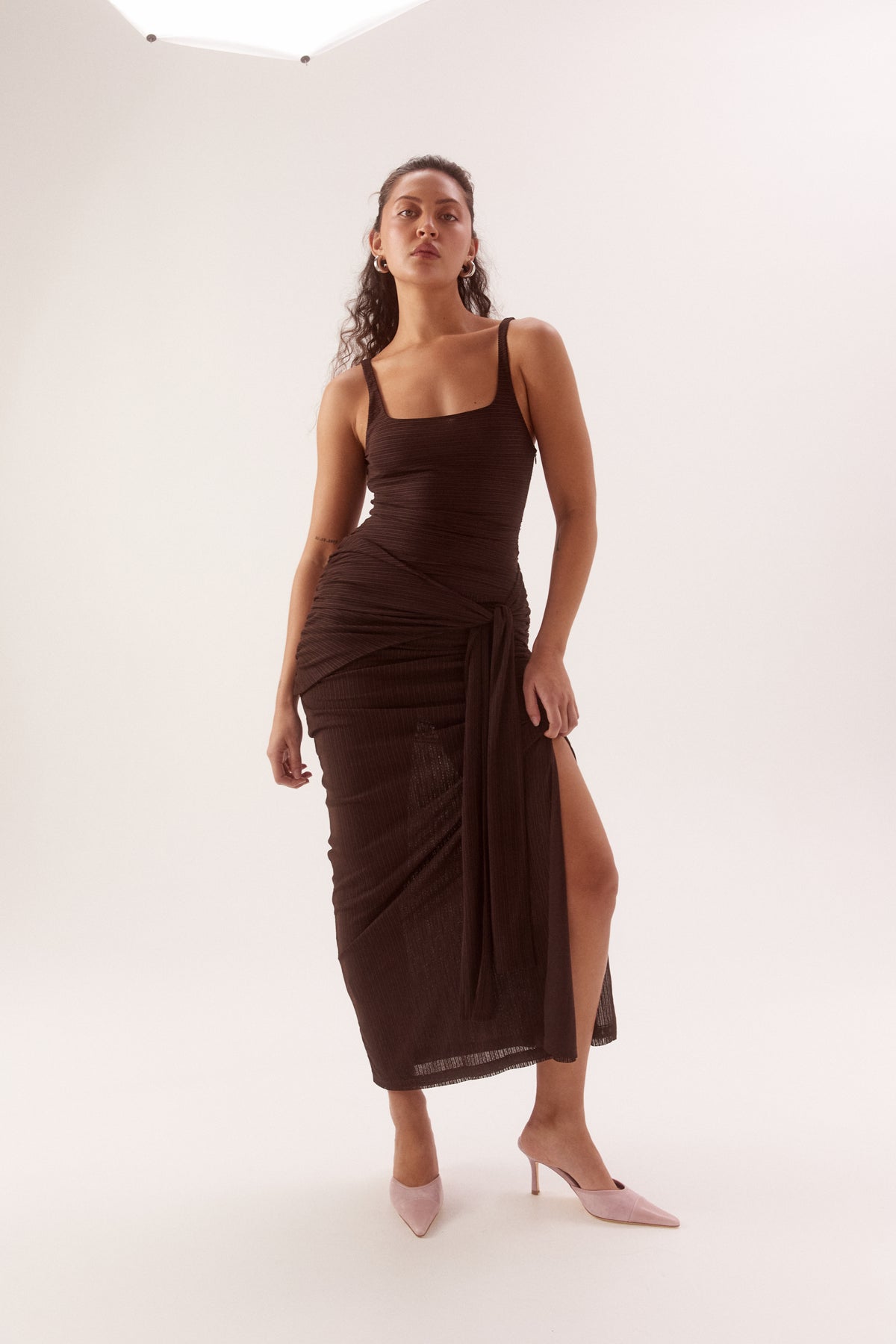 Pre Order MARCH - Larni Dress - Chocolate