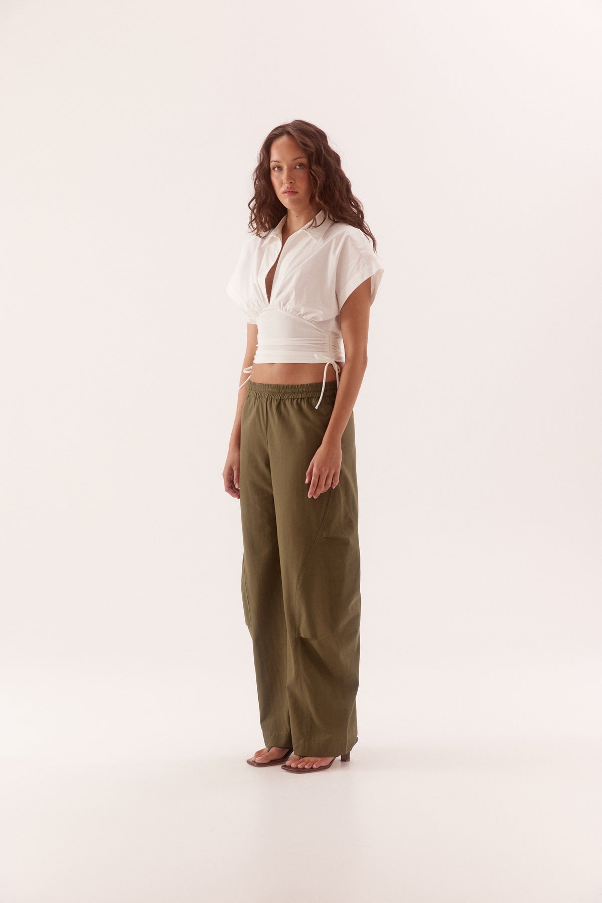 Pre Order FEBURARY - Zeva Top - Chalk