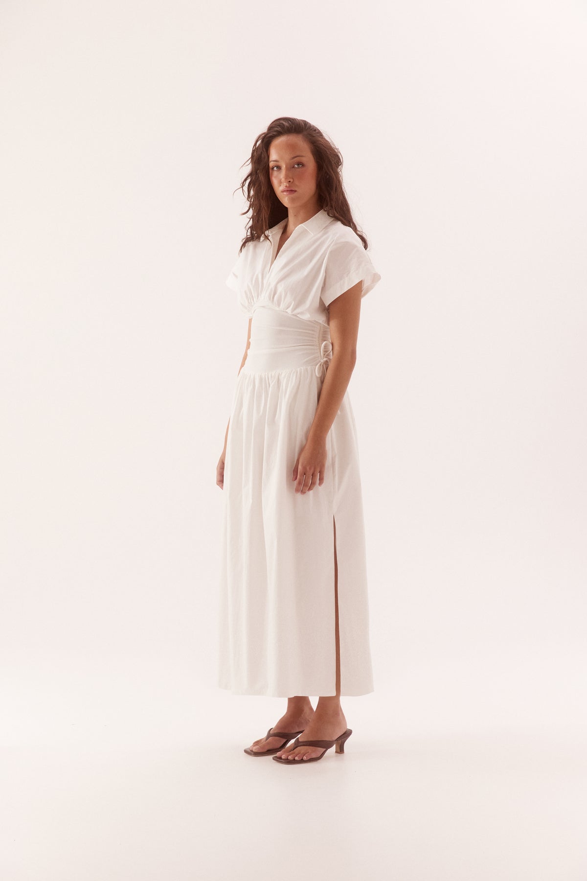 Pre Order FEBURARY - Zeva Dress - Chalk