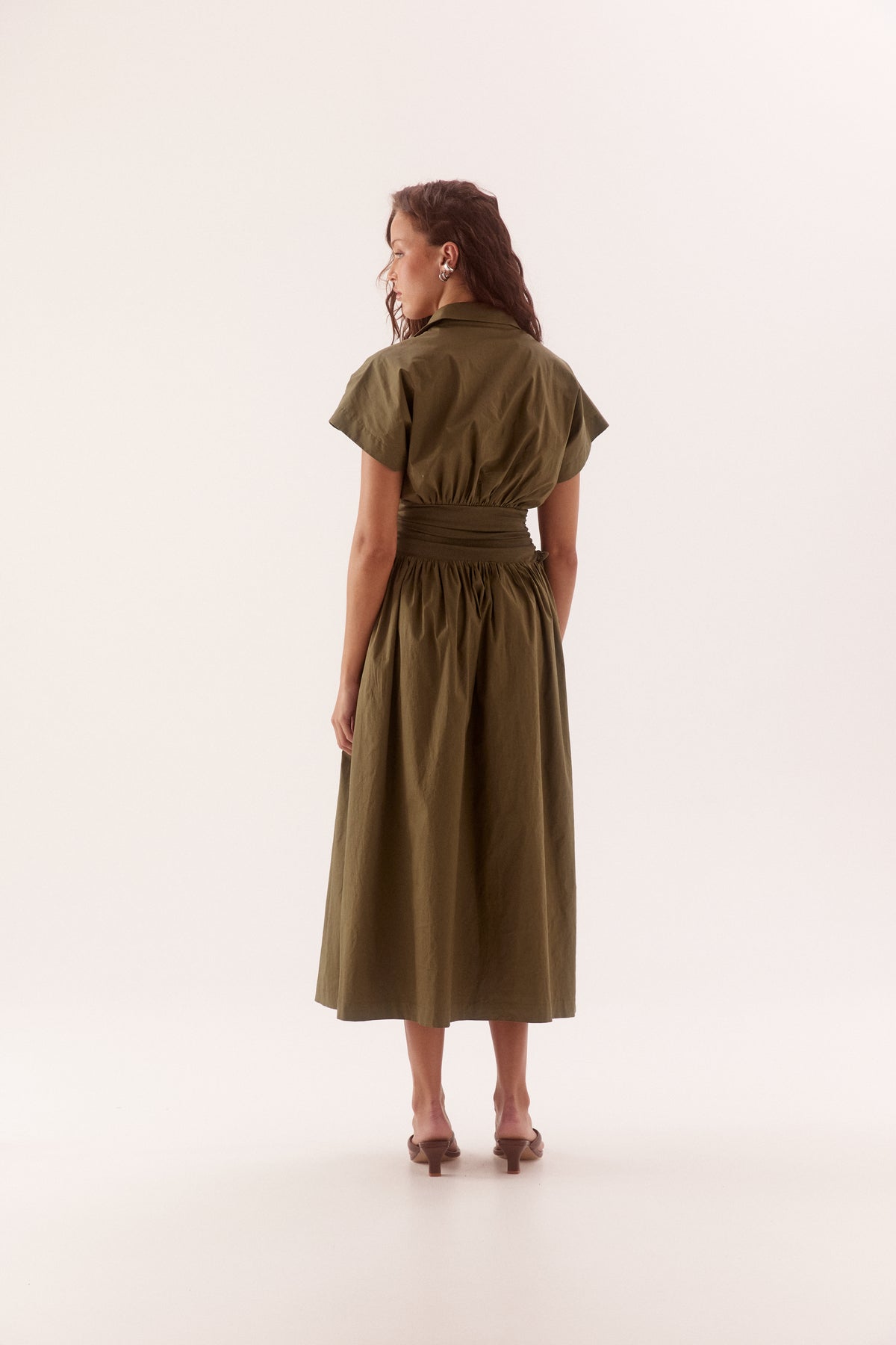 Pre Order FEBURARY - Zeva Dress - Olive