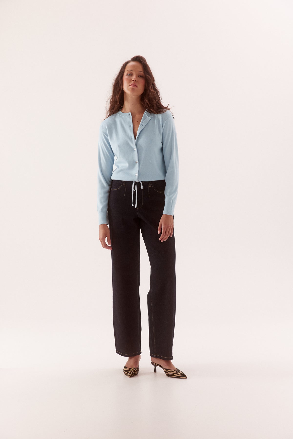 Pre Order MARCH - Khye Cardigan - Powder Blue