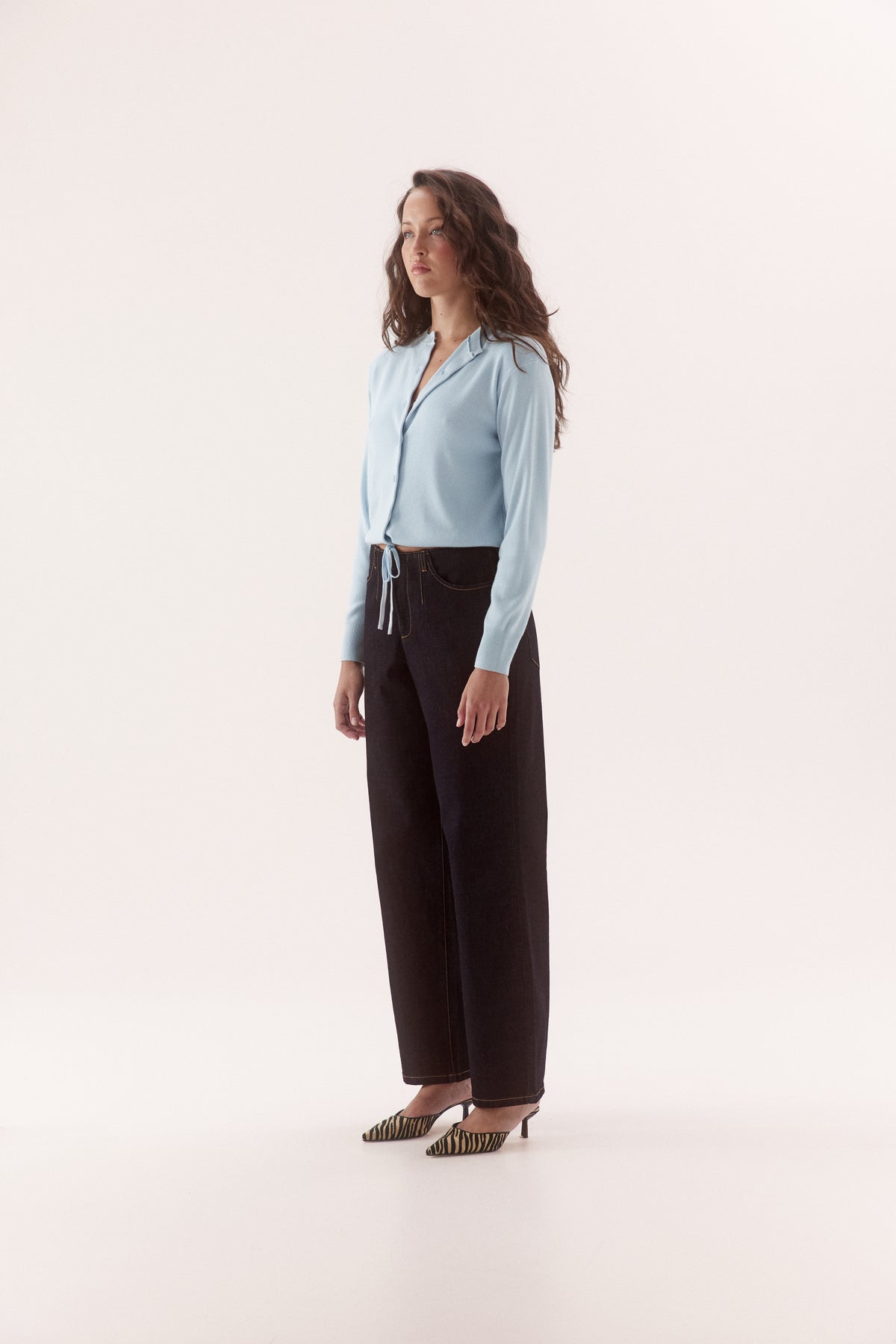 Pre Order MARCH - Khye Cardigan - Powder Blue
