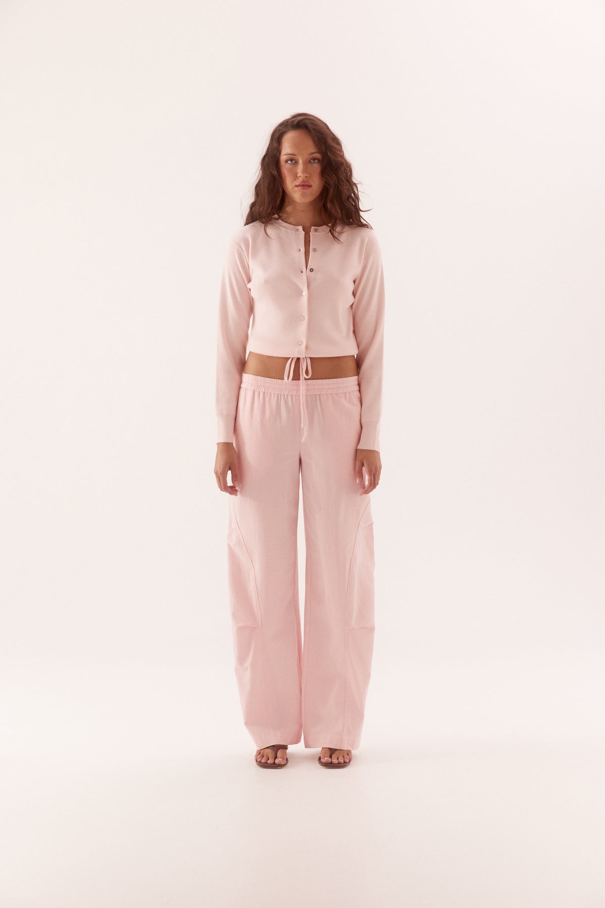 Pre Order MARCH -Khye Cardigan - Rose Quartz
