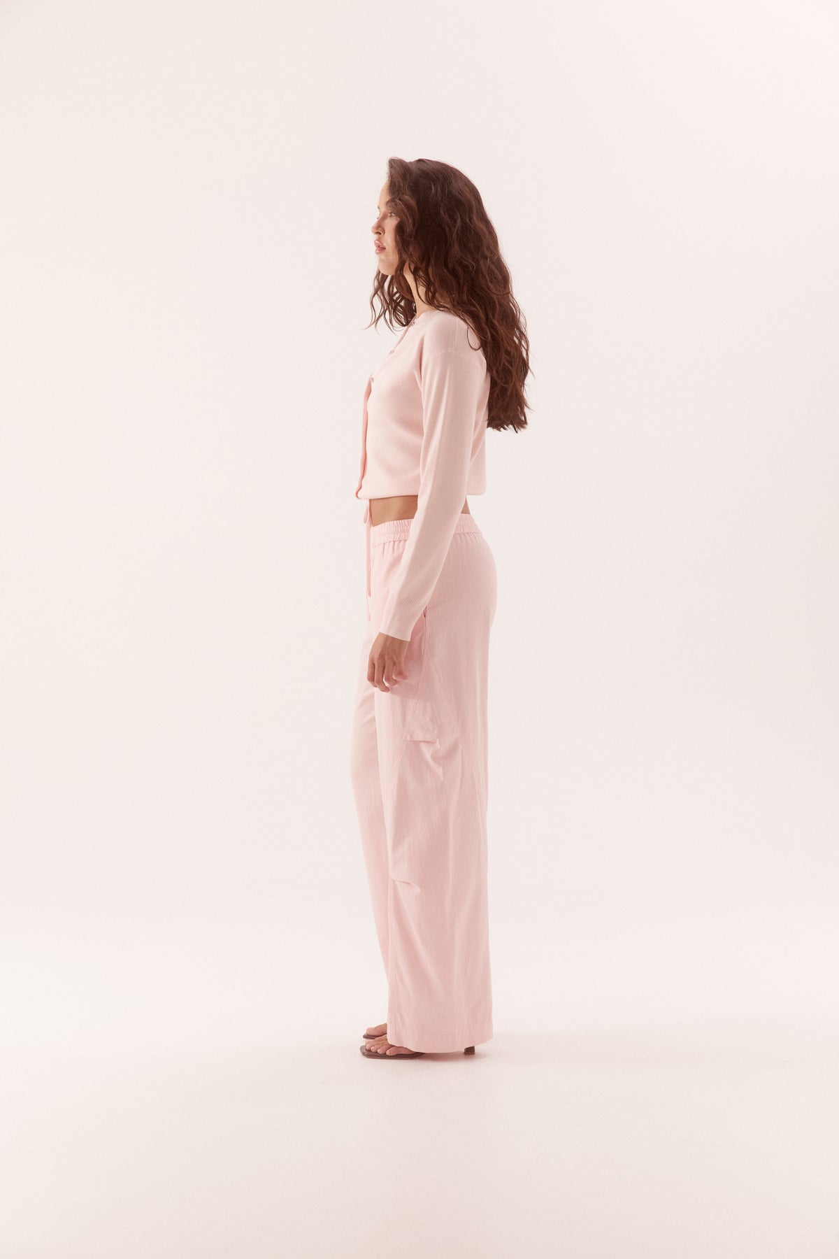 Pre Order MARCH -Khye Cardigan - Rose Quartz