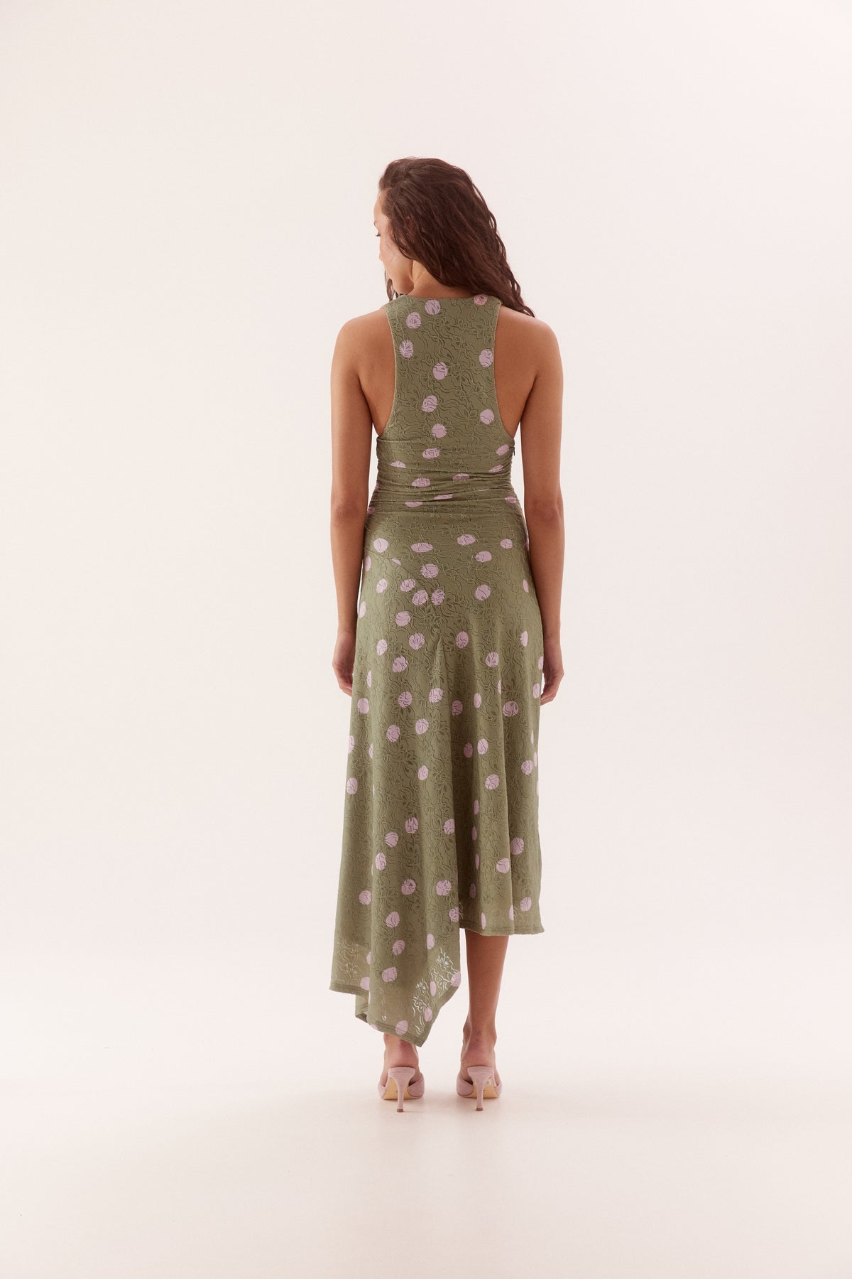 Pre Order FEBURARY - Solyn Lace Dress - Matcha