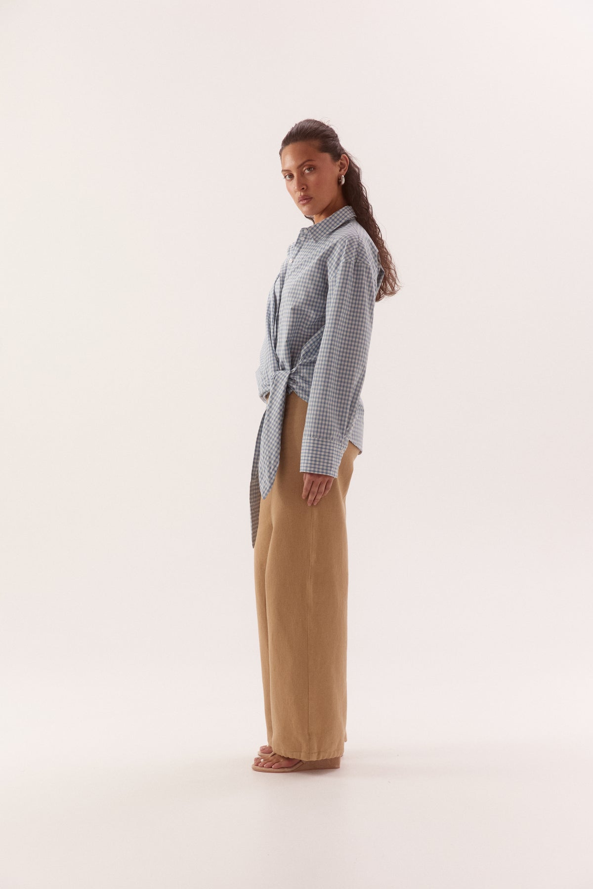 Pre Order MARCH - Piper Shirt - Blue Check