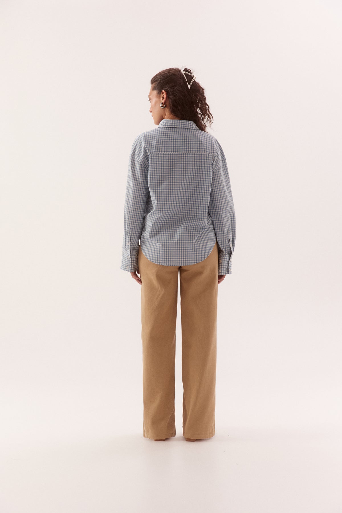 Pre Order MARCH - Piper Shirt - Blue Check