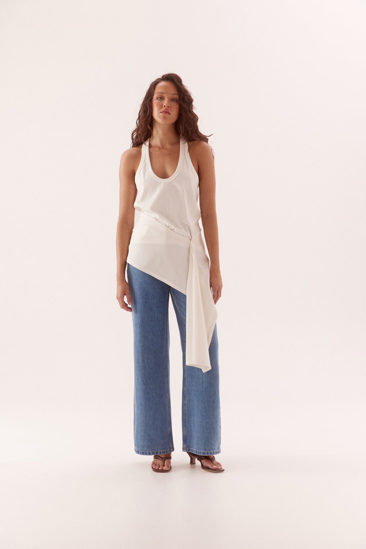 Pre Order FEBURARY - Winni Tank - Chalk