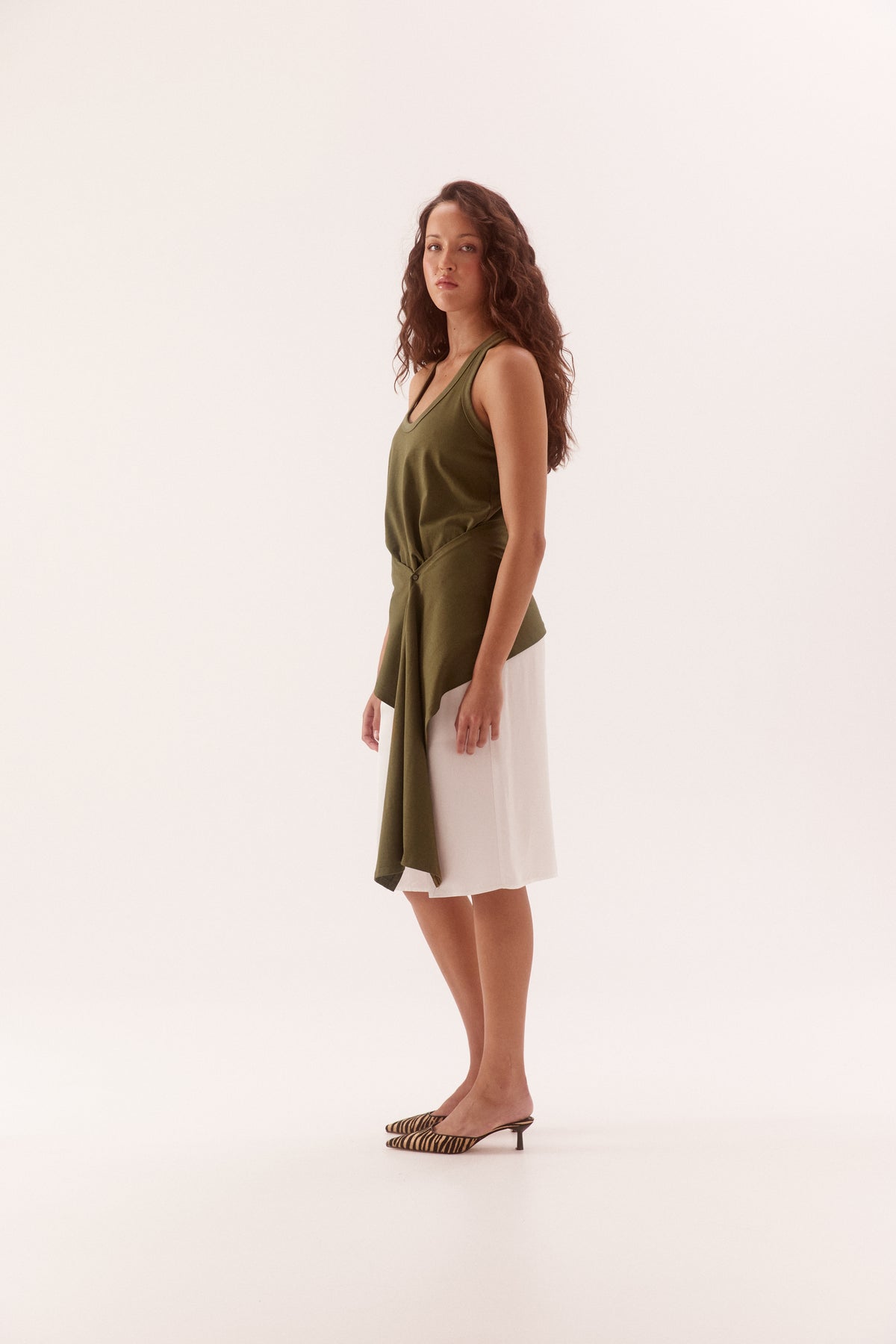 Pre Order FEBURARY - Winni Tank - Olive