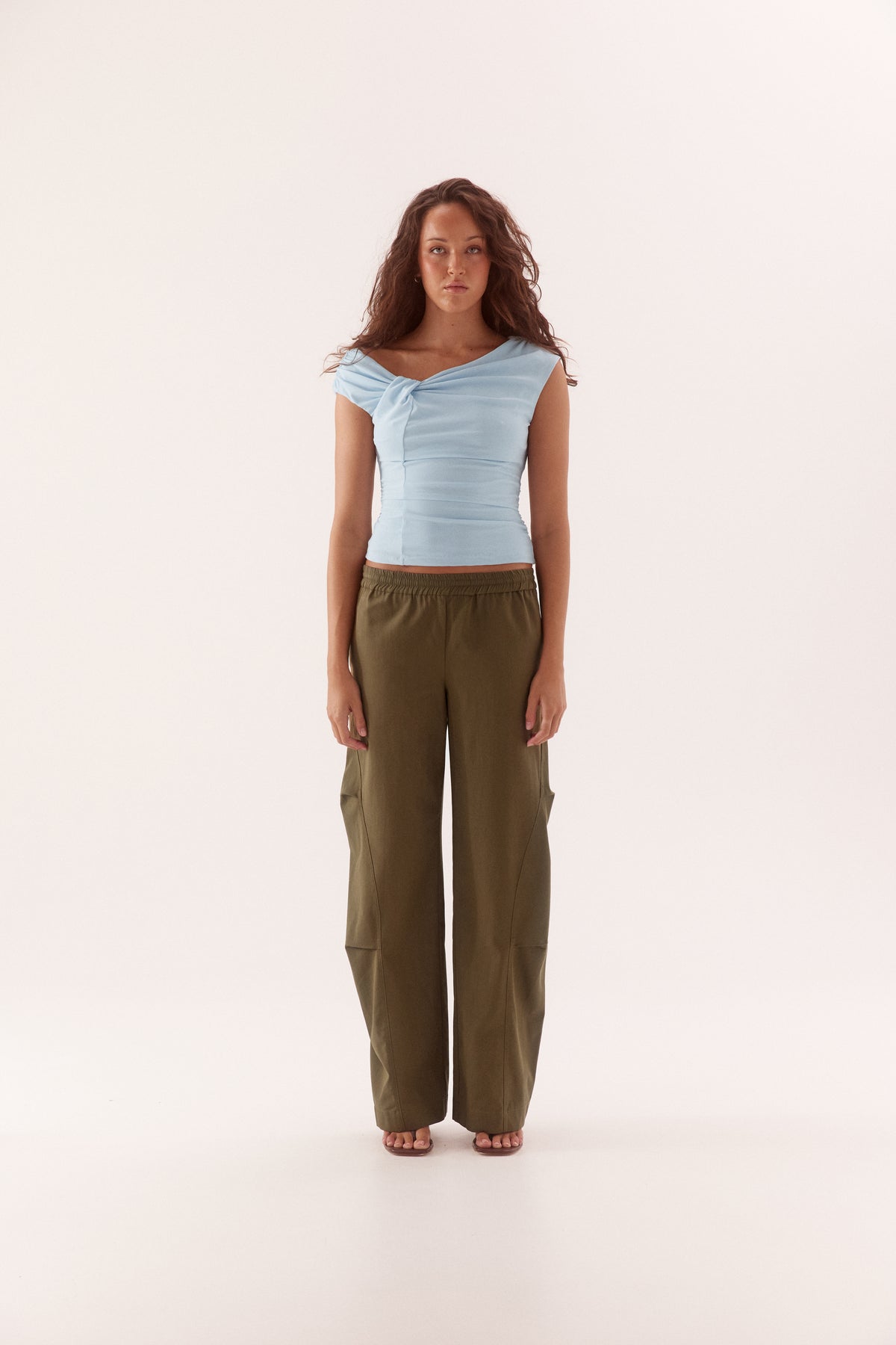 Pre Order FEBURARY - Auren Top - Horizon Blue