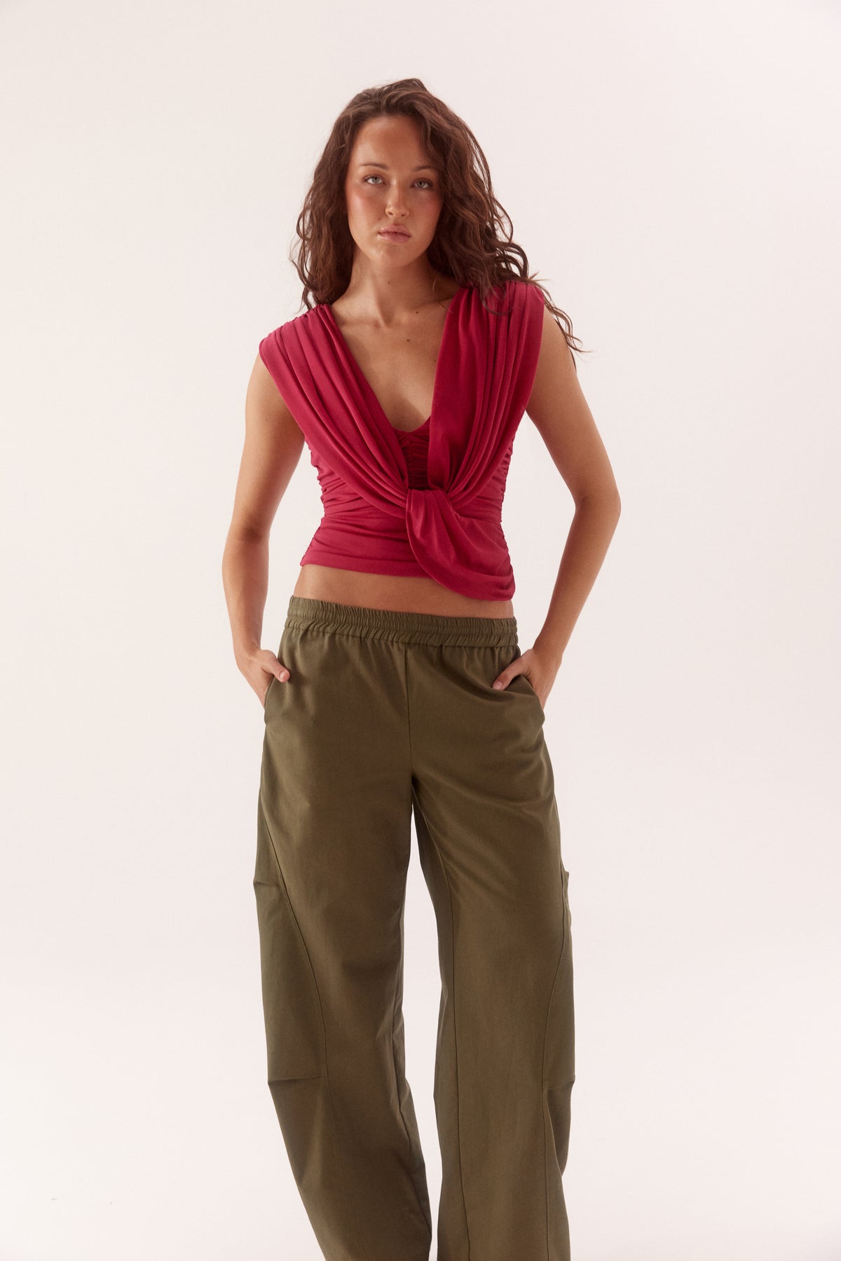 Pre Order FEBURARY - Luzette Top - Strawberry