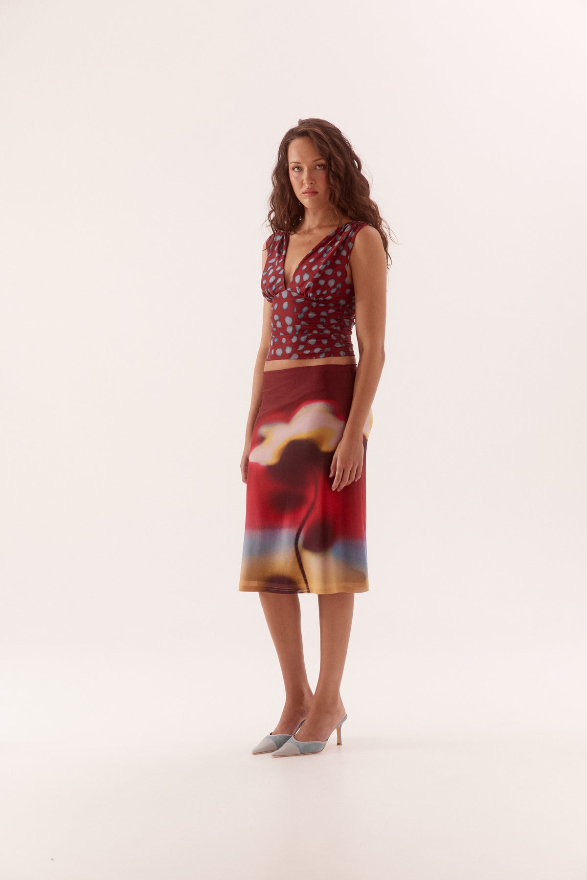 Pre Order MARCH - Lyssa Skirt - Russet Ombre