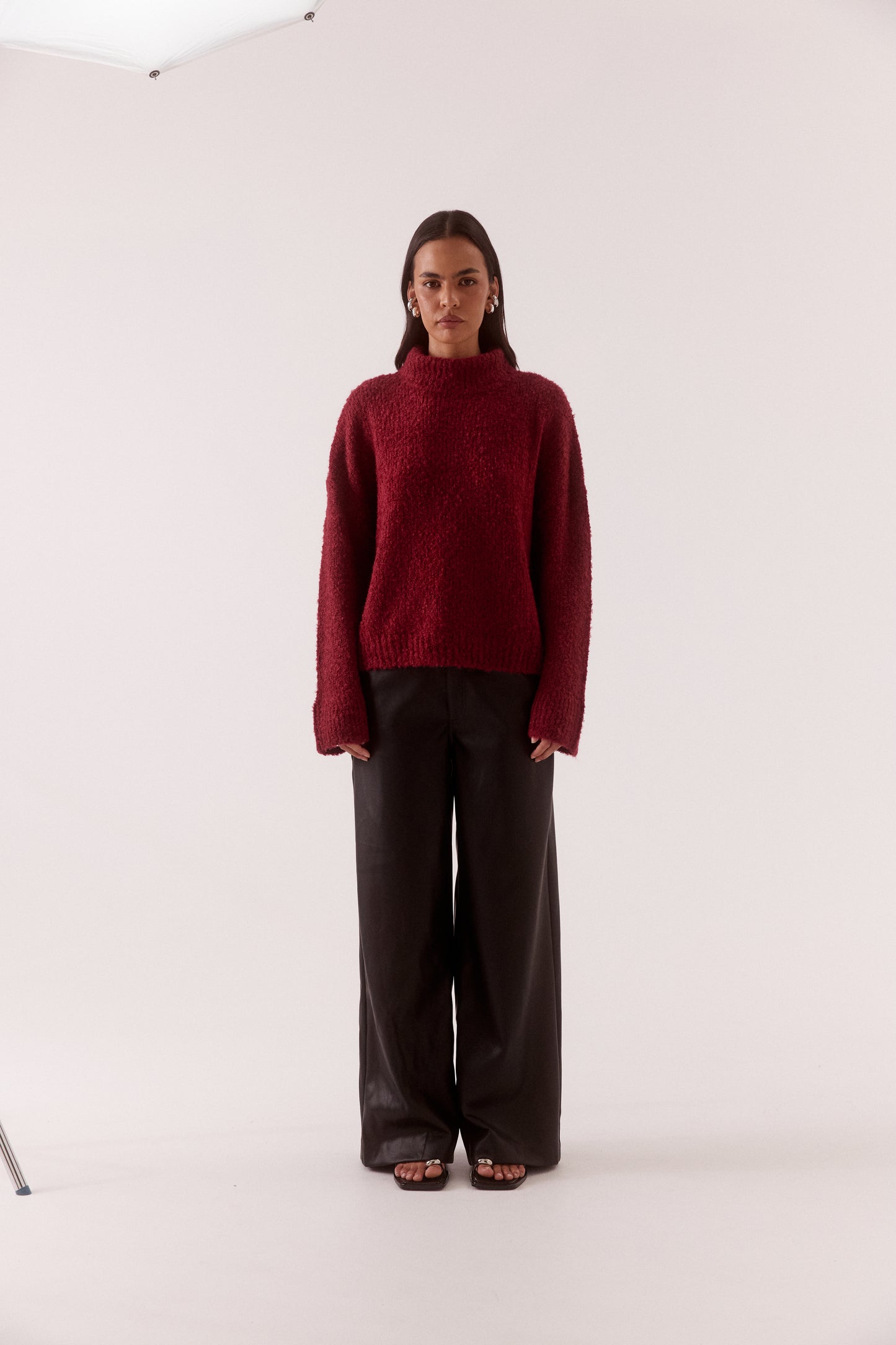 Pre Order MAY - Verse Sweater -Raspberry Wine