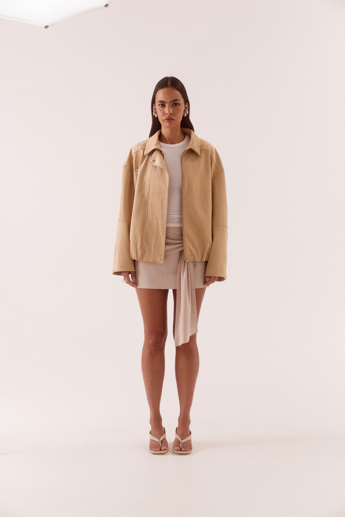 Pre Order APRIL - Alula Bomber Jacket - Honey
