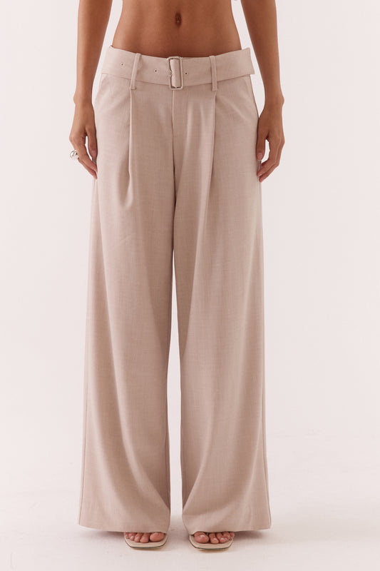 Pre Order APRIL - Deena Pant - Beige