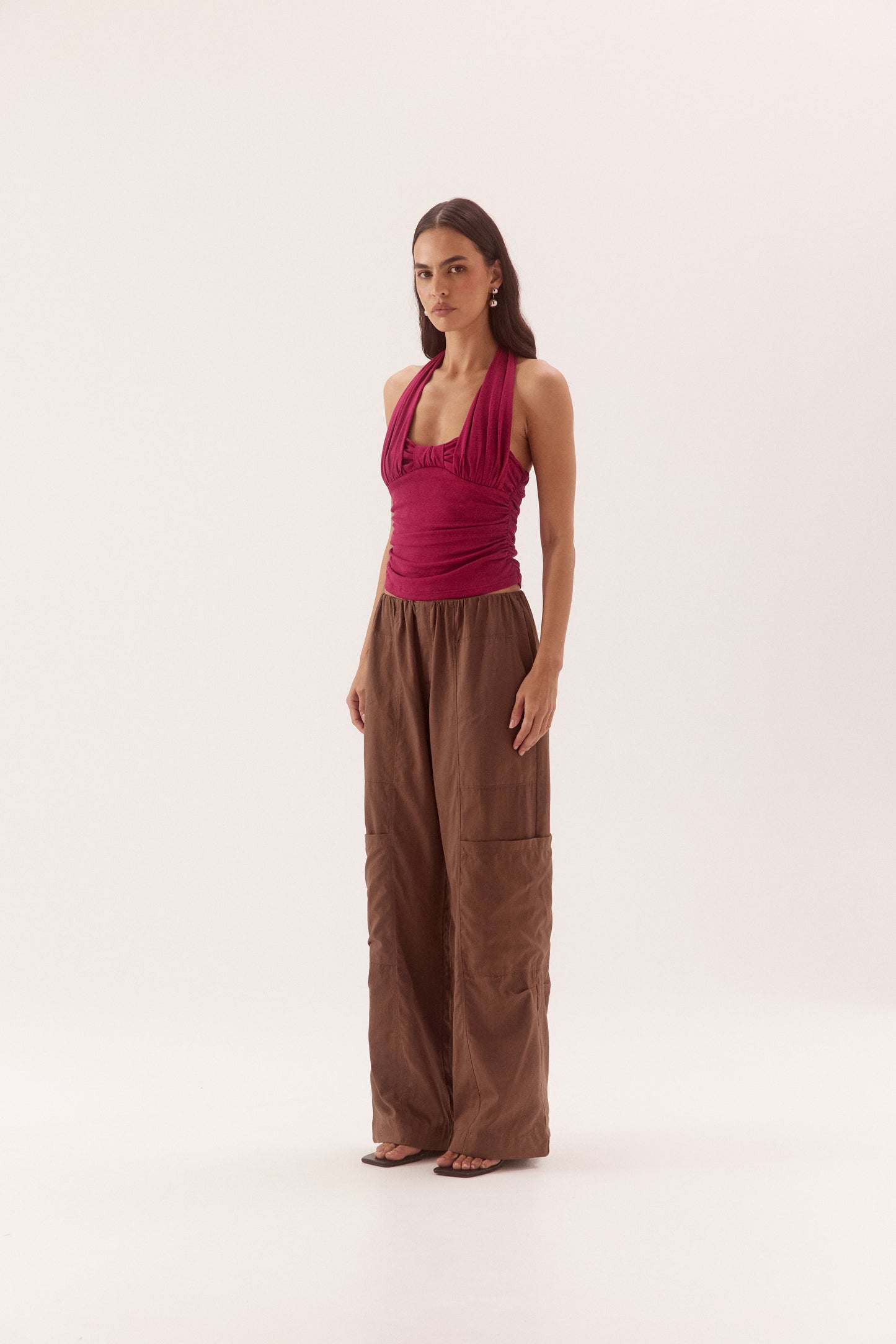 Pre Order NOVEMBER - Oriana Top - Magenta