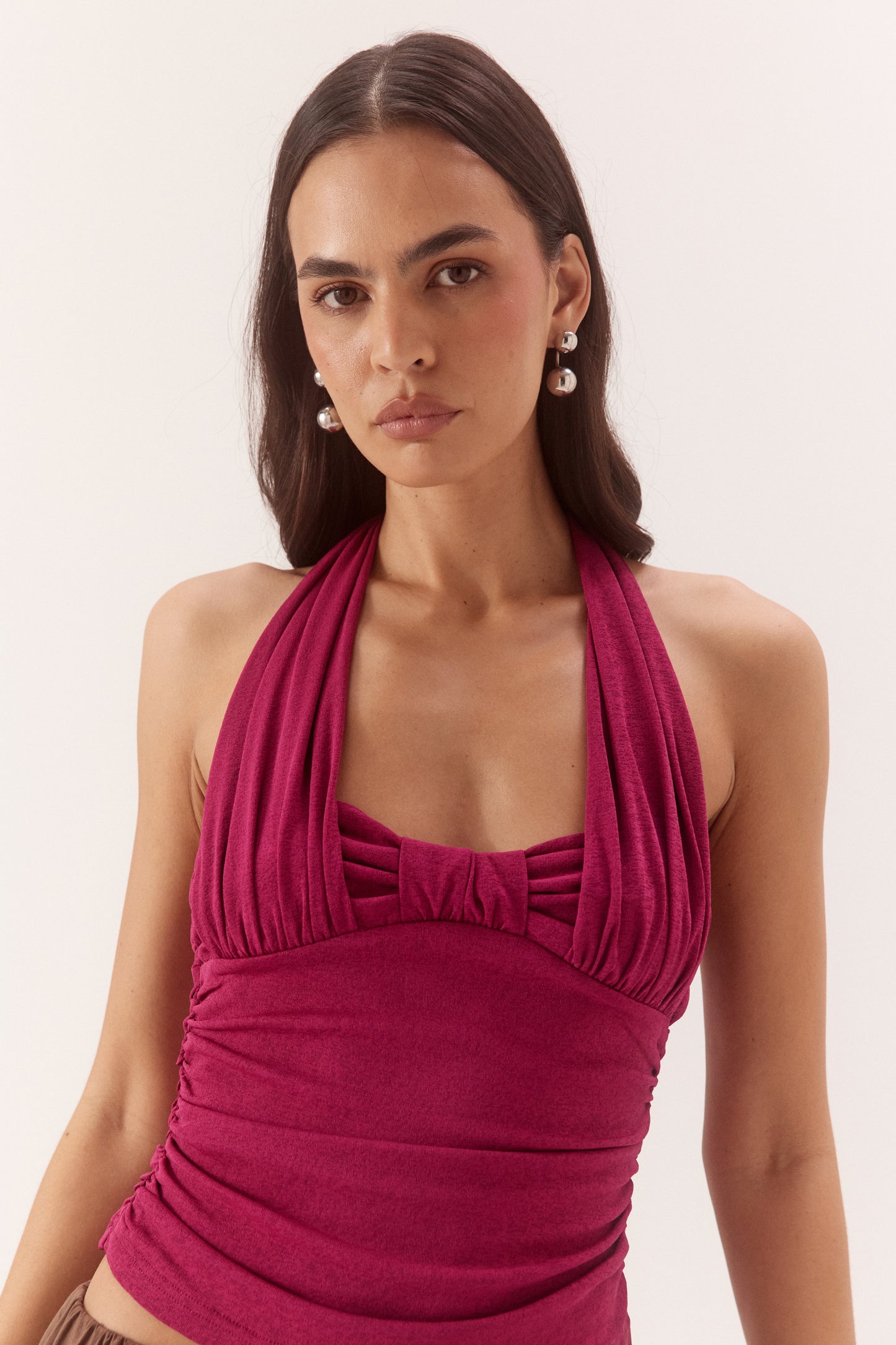 Pre Order NOVEMBER - Oriana Top - Magenta