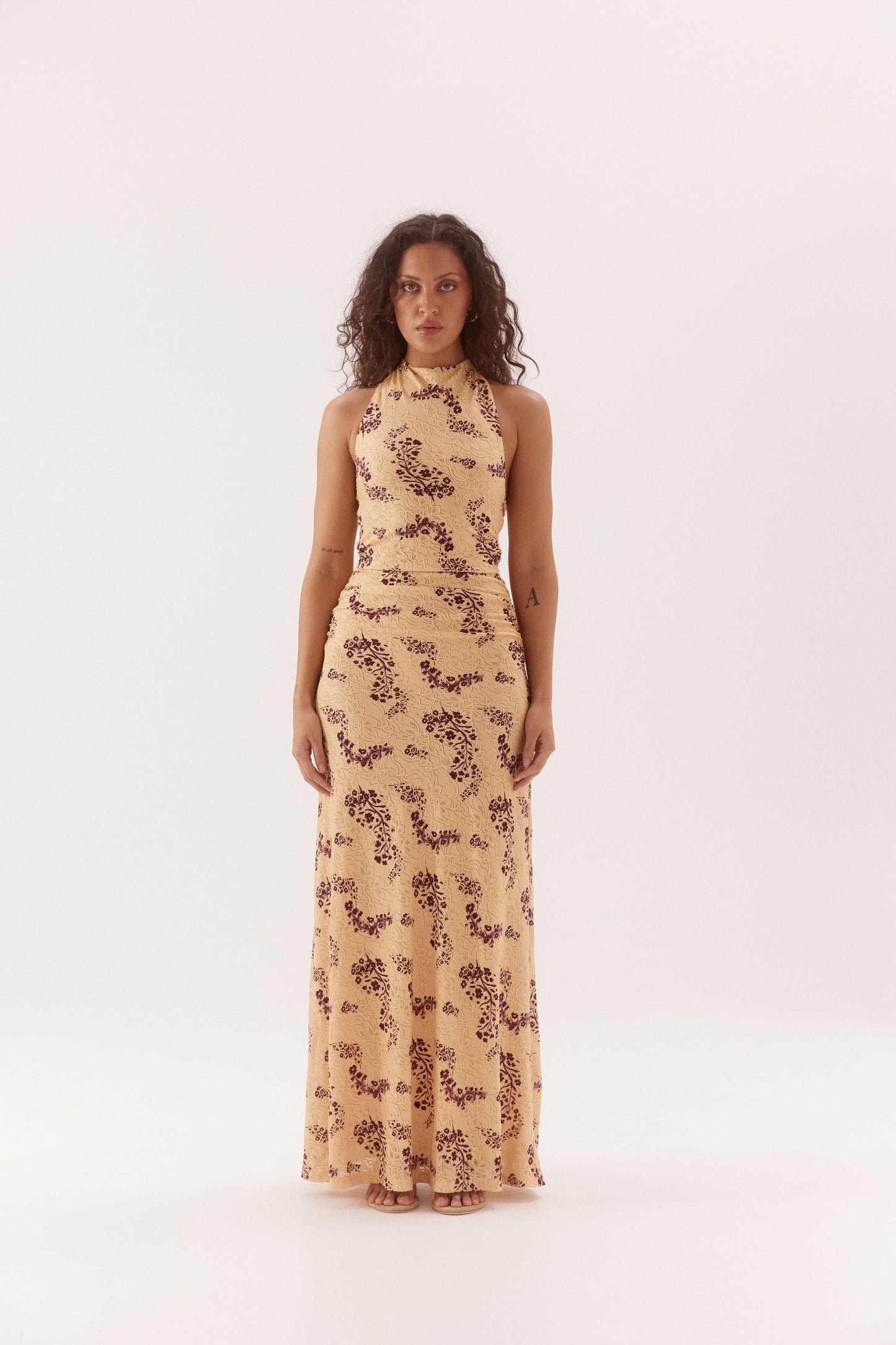 Pre Order NOVEMBER - Cheree Dress - Golden