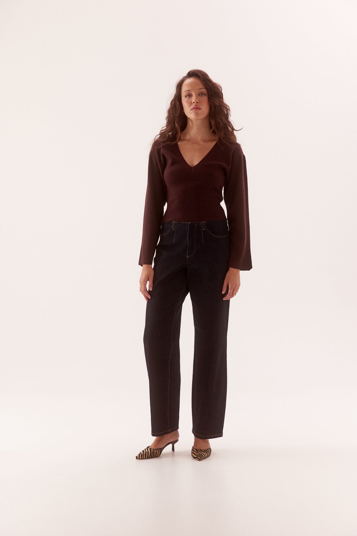 Pre Order MARCH - Jesna Knit - Chocolate