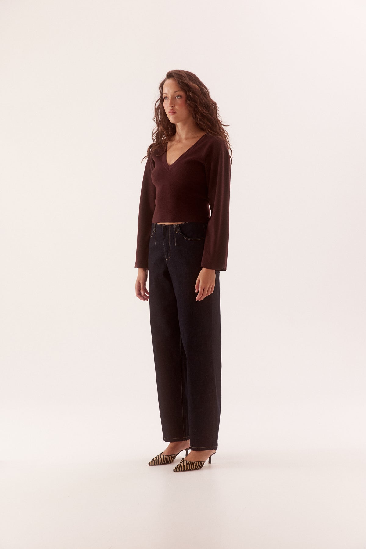 Pre Order MARCH - Jesna Knit - Chocolate