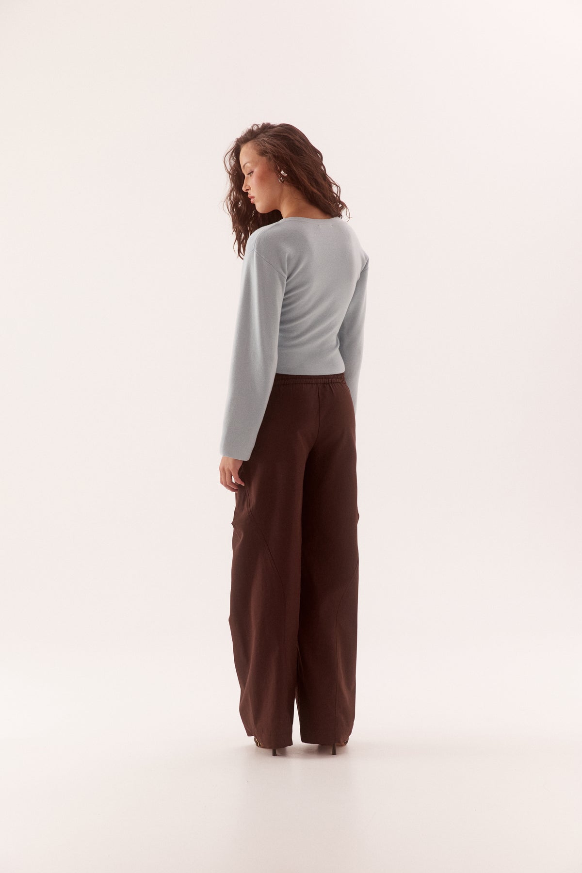 Pre Order MARCH - Jesna Knit - Powder Blue
