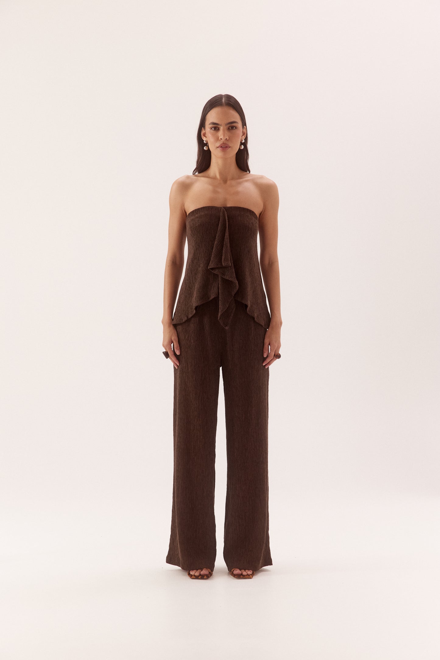 Pre Order DECEMBER - Apertivo Pant - Dark Chocolate