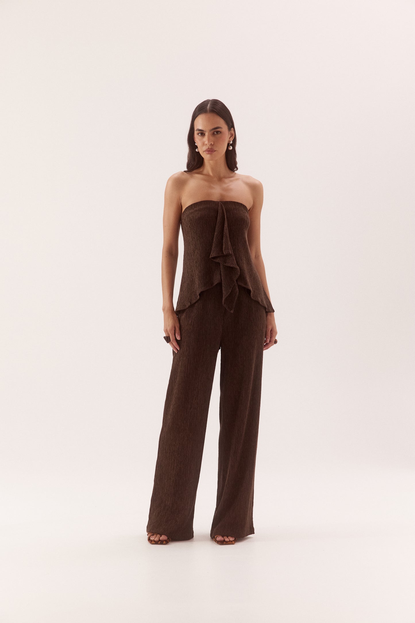 Pre Order DECEMBER - Apertivo Pant - Dark Chocolate