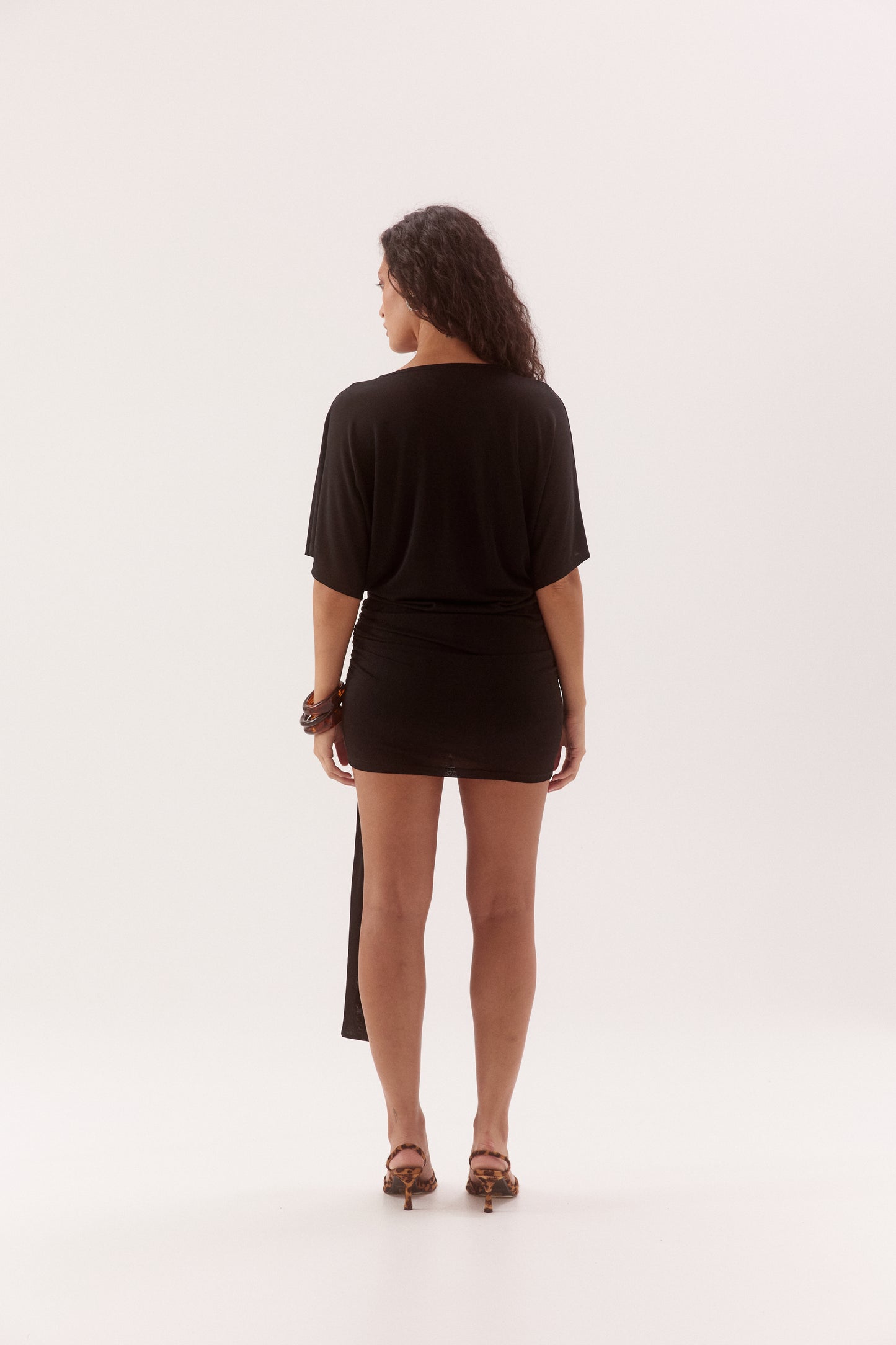 Pre Order NOVEMBER - Fei Mini Dress - Black