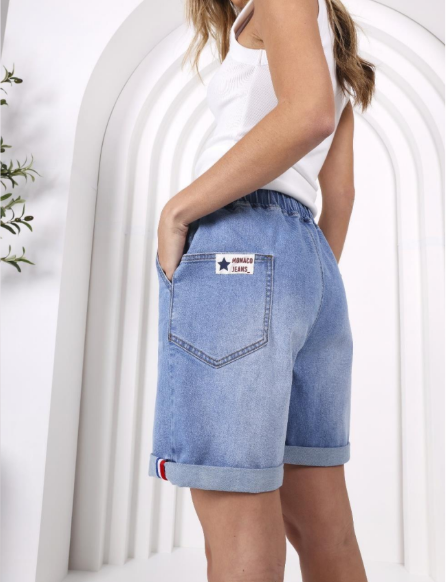 Pre Order - OCT - Hugo Denim Shorts - Blue