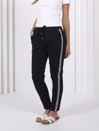 Pre Order - OCT - Brooklyn Stretch Denim Joggers - Black