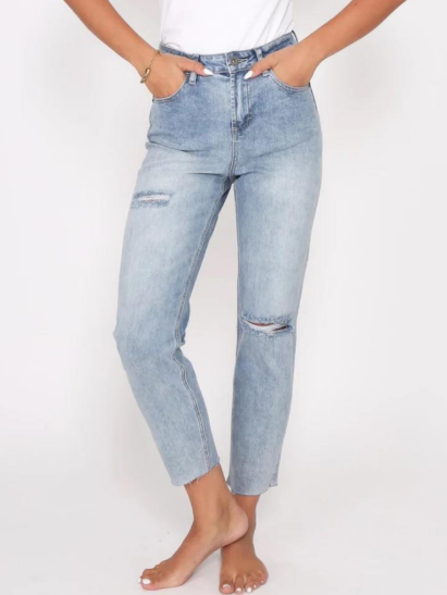 Pre Order - OCT - Straight Leg Jeans - Taylor - Blue