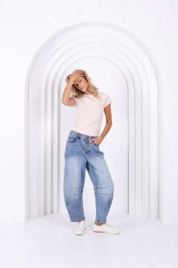 Pre Order OCT - Carson Barrell Jean - Light Blue