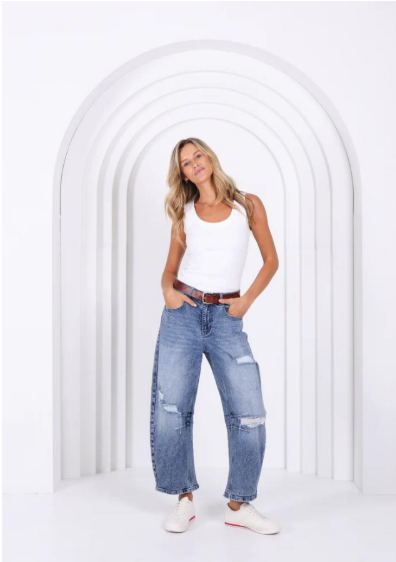 Pre Order OCT - Theo Barel Jean - Light Blue