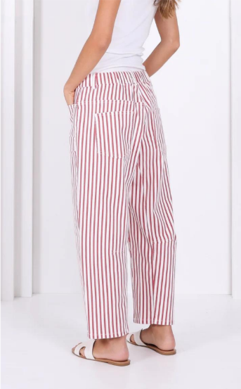 Pre Order OCT - Carter Barel Jean - Rusty Stripe