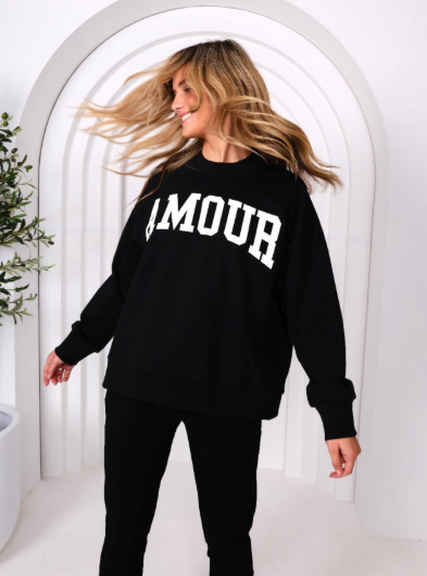 Pre Order - OCT - Max Sweat - Black