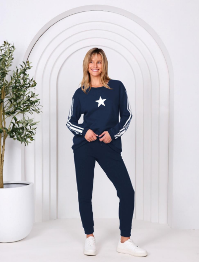 Pre Order - OCT - Max Sweat - Navy Star