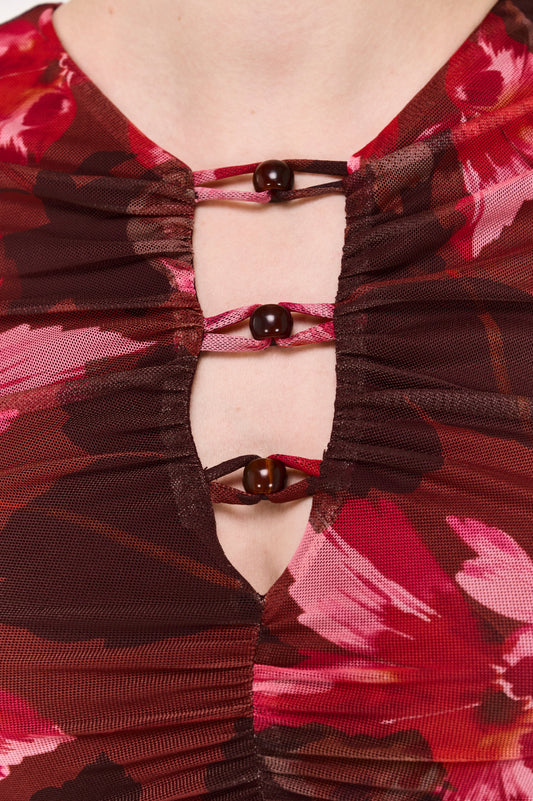 Pre Order JUNE - Amyra Mesh Top