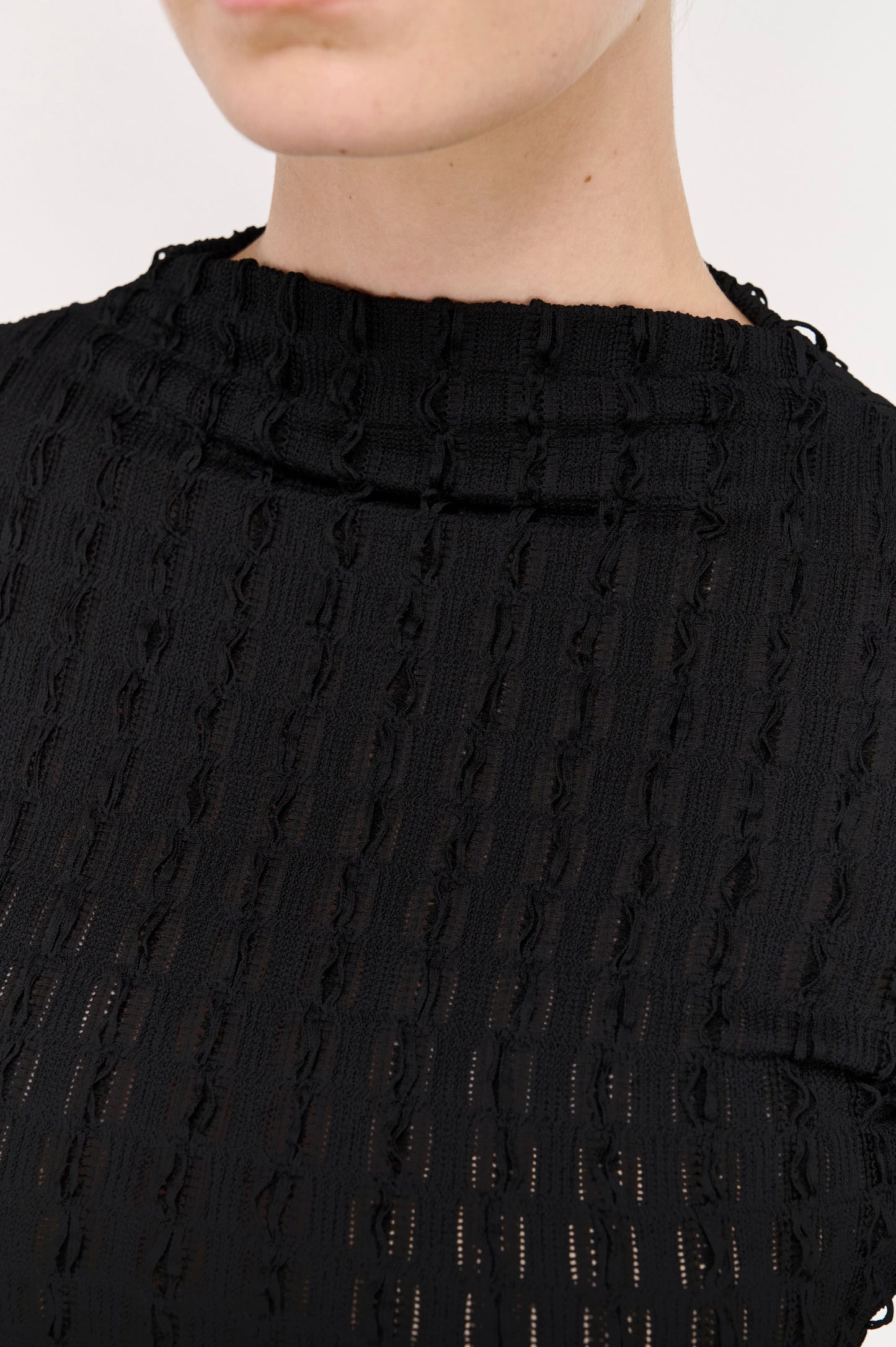 Pre Order JUNE - Drew High Neck Top