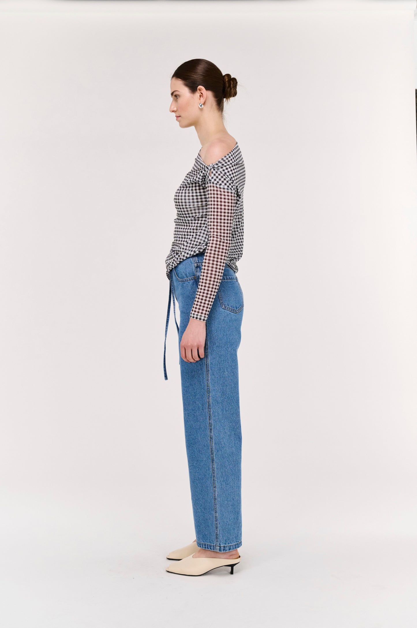 Pre Order JUNE - Tilly Twist Assym Top