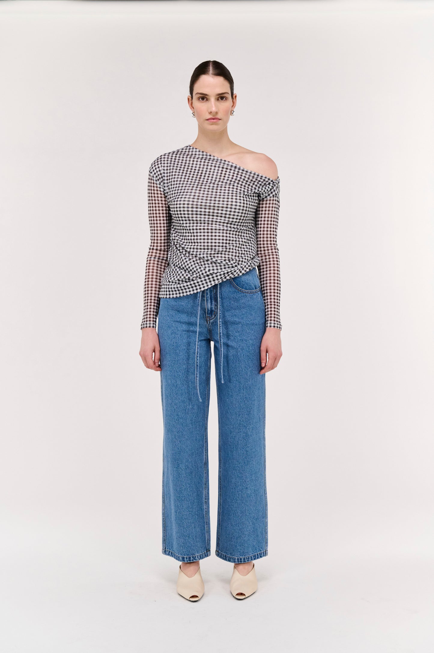 Pre Order JUNE - Tilly Twist Assym Top