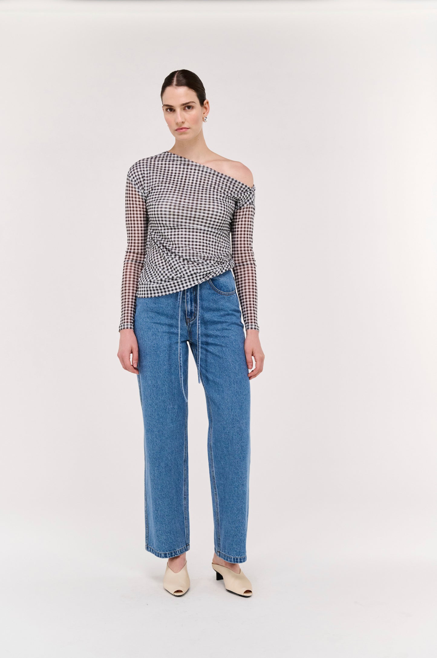 Pre Order JUNE - Tilly Twist Assym Top