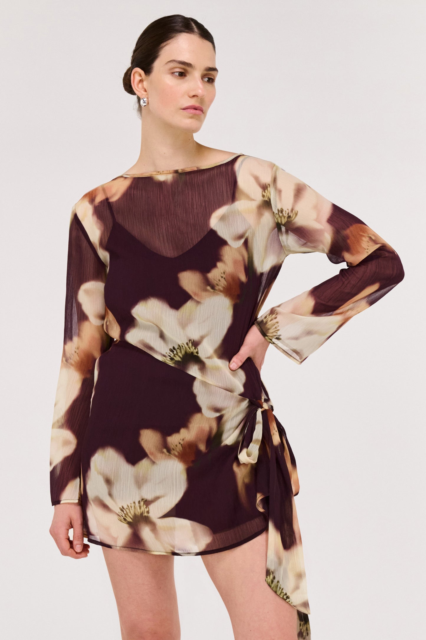 Pre Order MAY - Lula Tie Detail Mini Dress