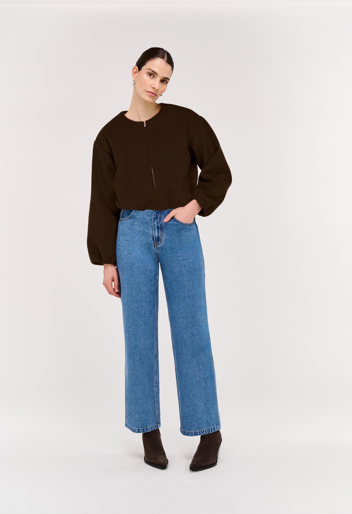 Pre Order JUNE - Alaric Cropped Jacket