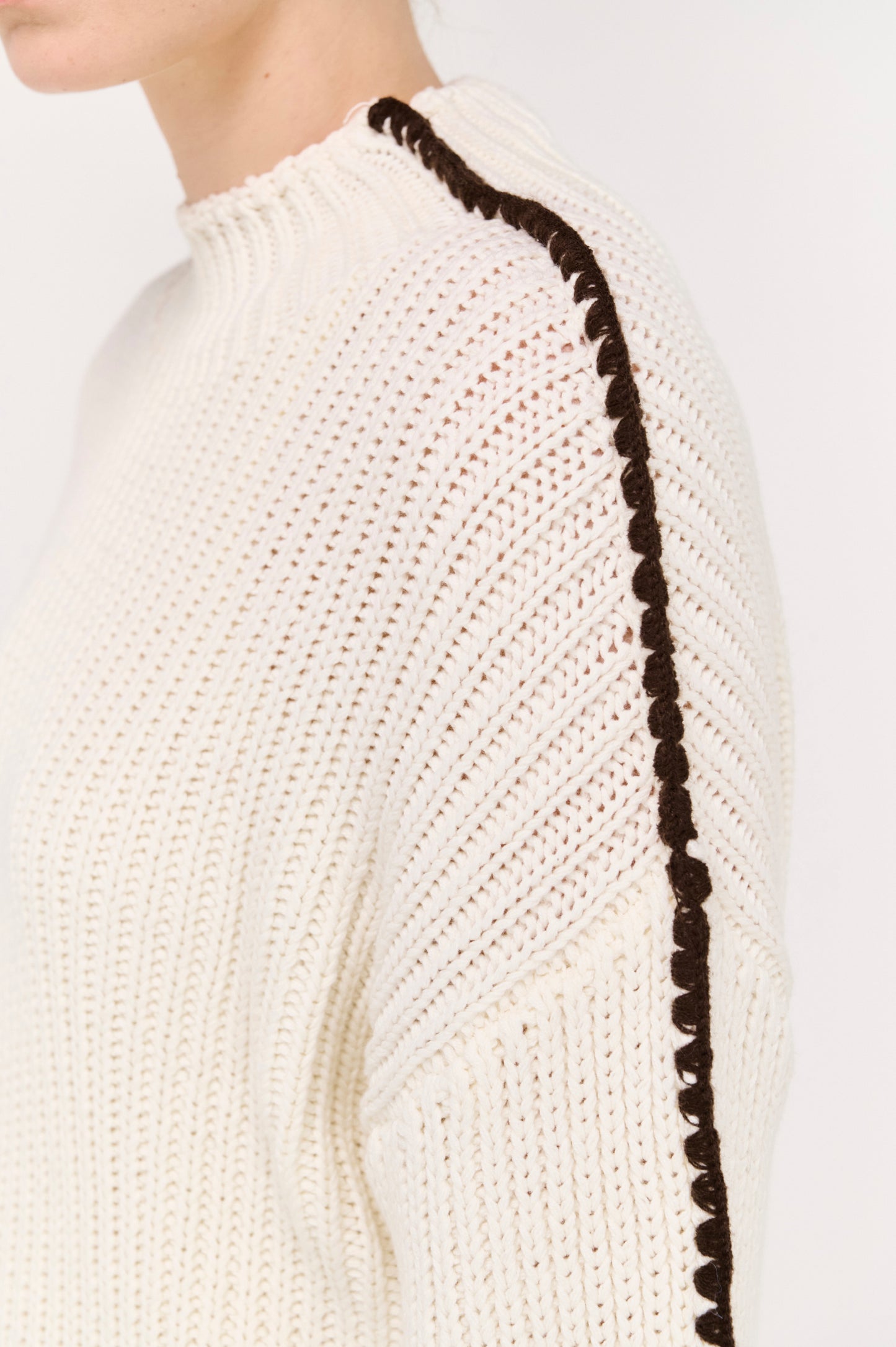 Pre Order JUNE - Finn High Neck Jumper