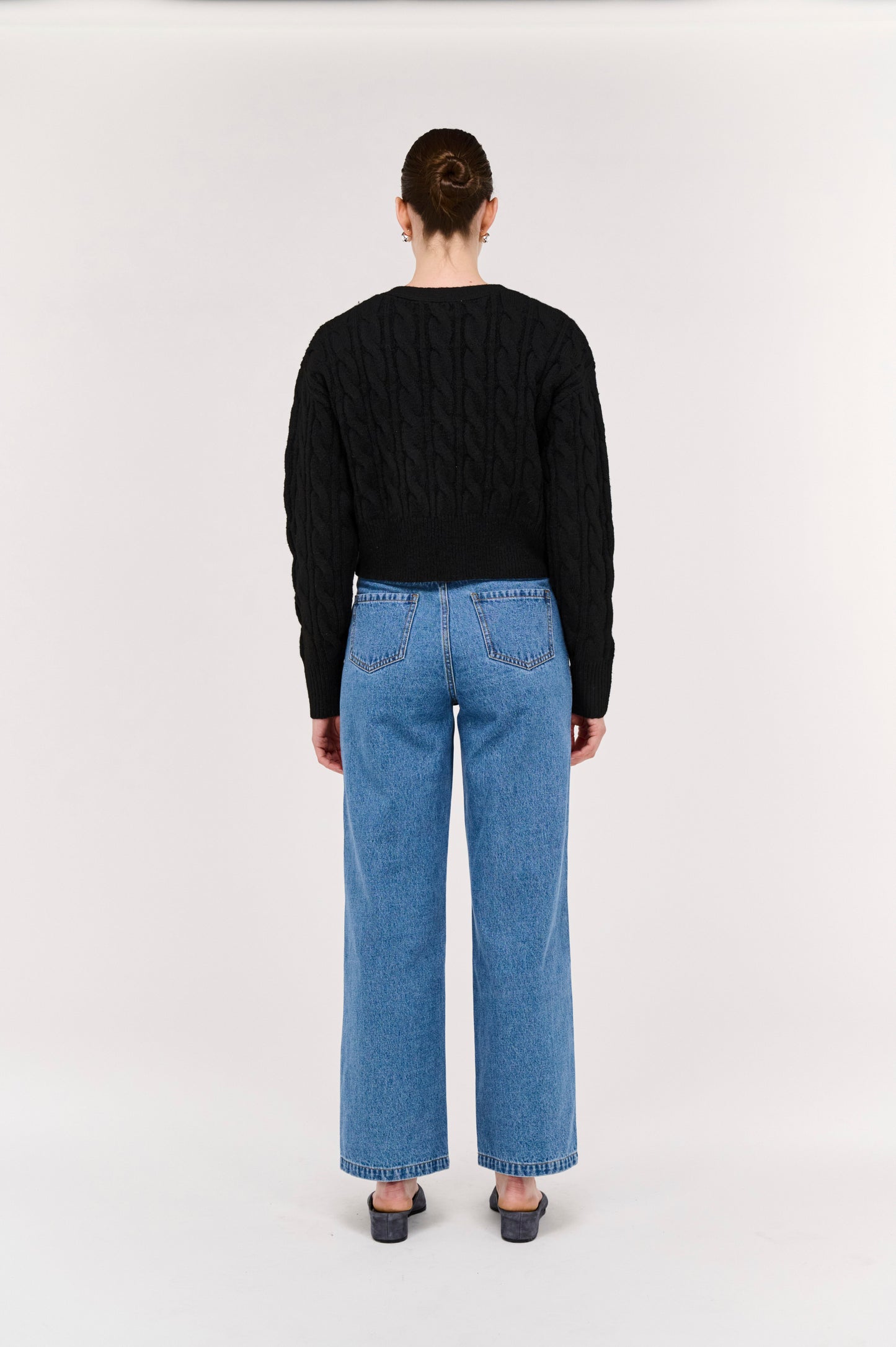 Pre Order JUNE - Salem Cable Knit Cardigan