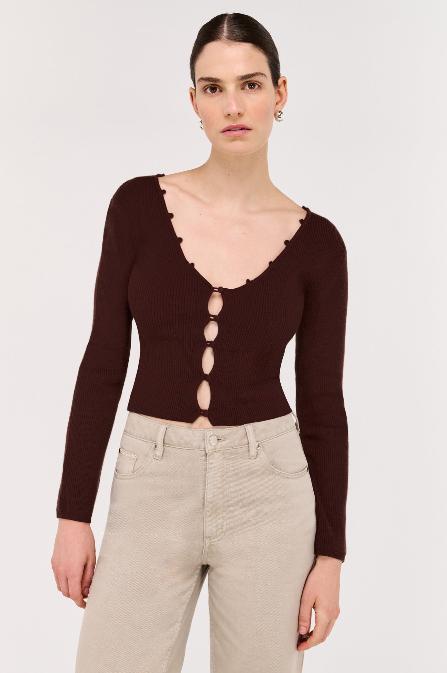 Pre Order MAY - Piper Crop Knit Top
