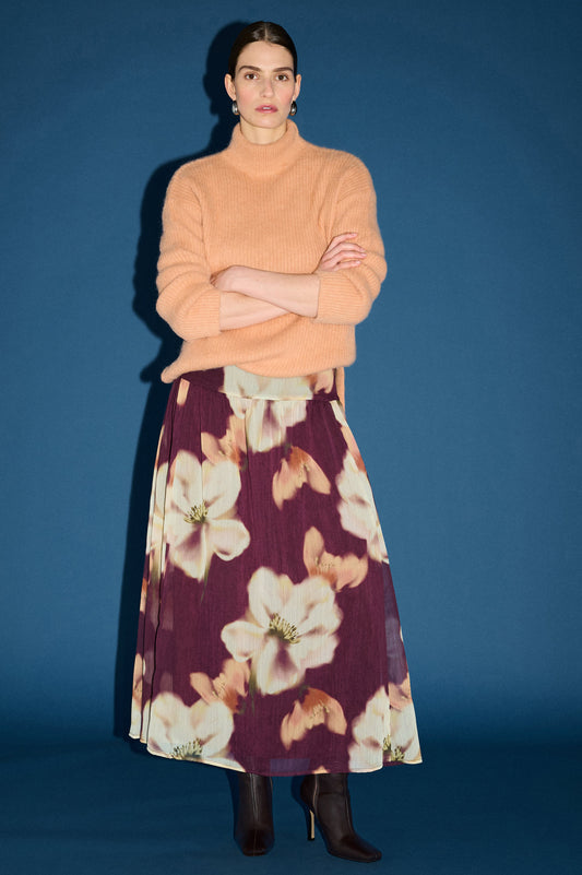 Pre Order MAY - Lula Yoke Detail Maxi Skirt