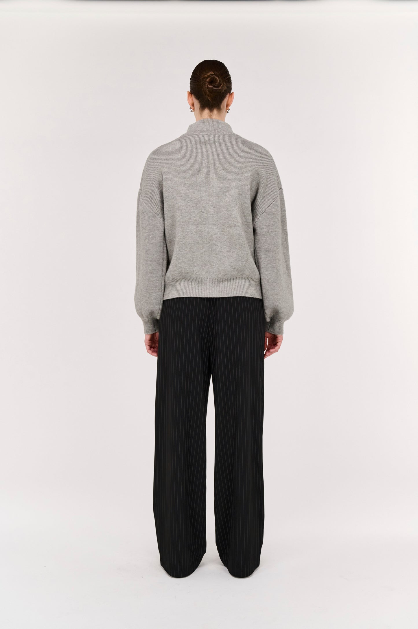 Pre Order JUNE - Harlow Oversize Zip Cardigan